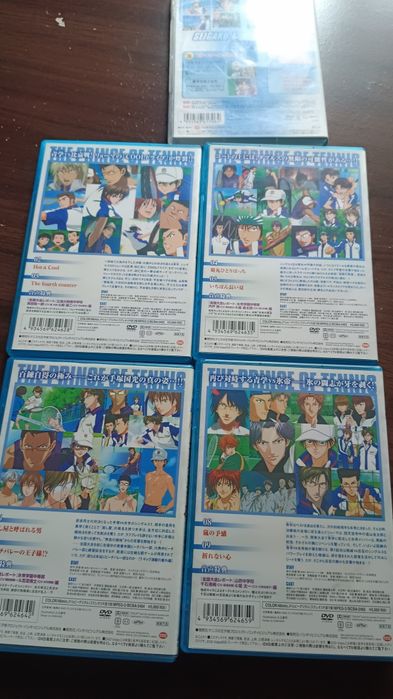 Seigaku Prince of tenis DVD anime Japan