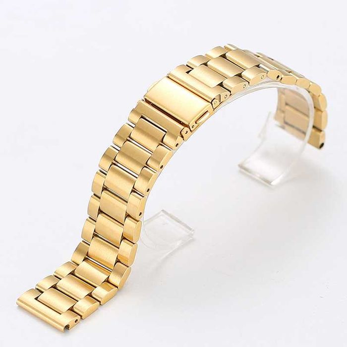 Стоманена/метална верижка каишка Samsung Huawei Xiaomi Garmin Amazfit