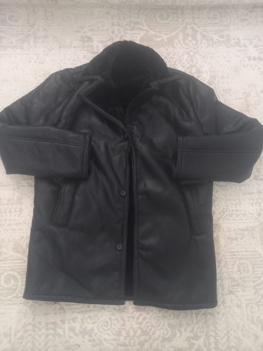Кожаный Куртка буу