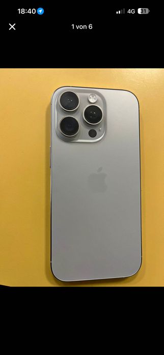 iPhone 16 Pro 512gb Bateria a fost schimbată ,0 încărcări!