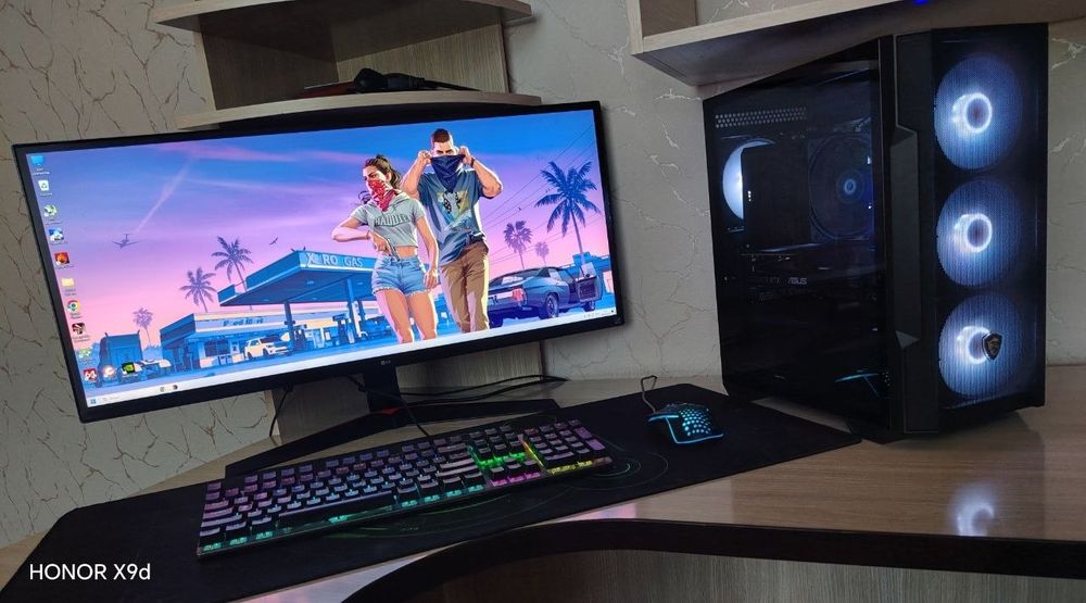 Мощный игровой ПК | Ryzen 7 7800x3d | rtx 5060 8gb