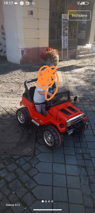 Jeep și moto electric pentru copii