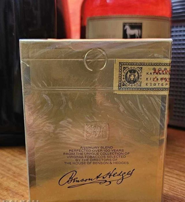Стари, колекционерски Benson & Hedges, плочка от 80 те!