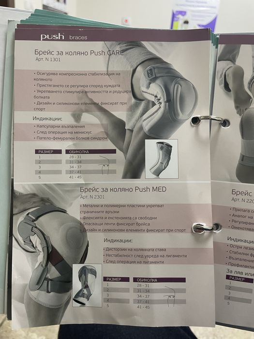 Наколенка care Knee Brace - нова