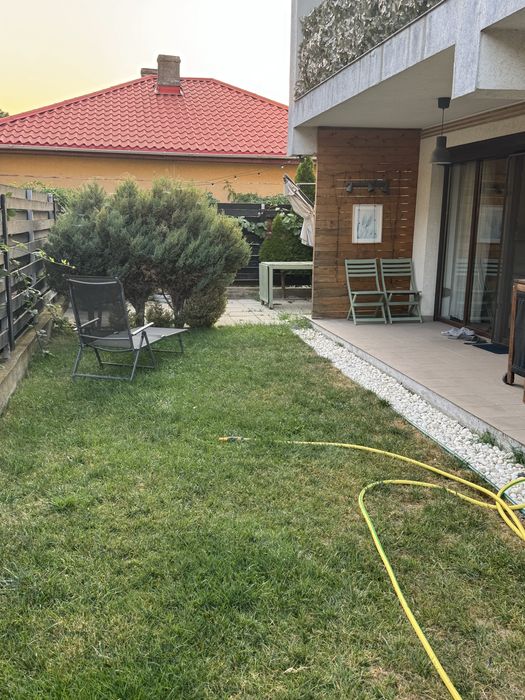Apartament 2 camere parter, terasa, curte 80mp