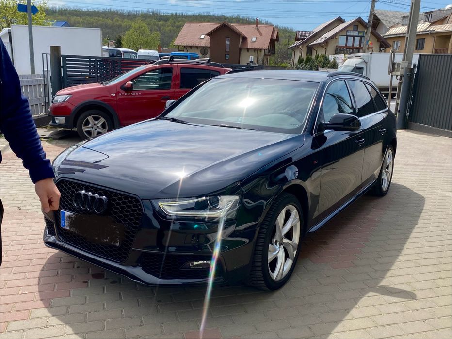 Audi a4 S line interior exterior 2015 euro6