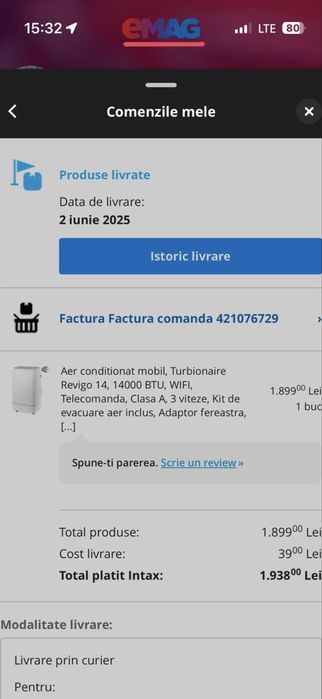 Aer conditionat mobil Turbionaire Revigo 14