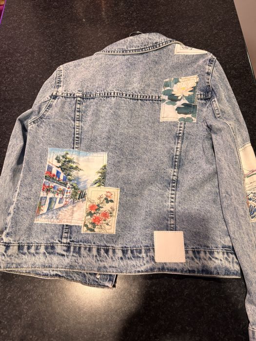 Desigual - Set Patchwork - Geaca de blugi si Jeans