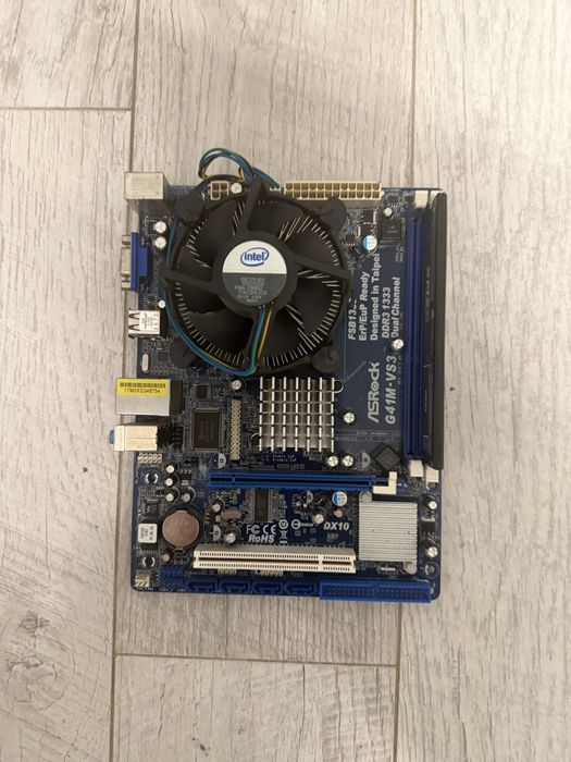 Kit Placă de bază ASRock G41M-VS3 + Intel Celeron E3500 + 4GB DDR3