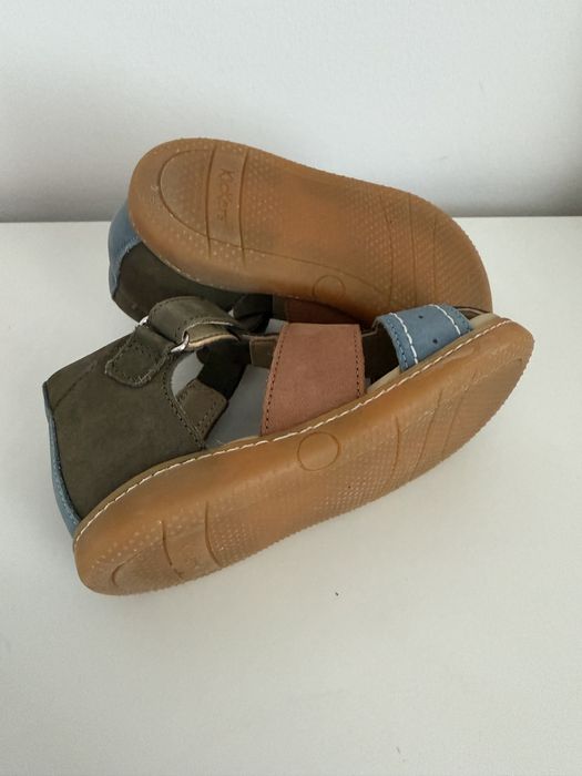 Sandale copii din piele Kickers, marime 24