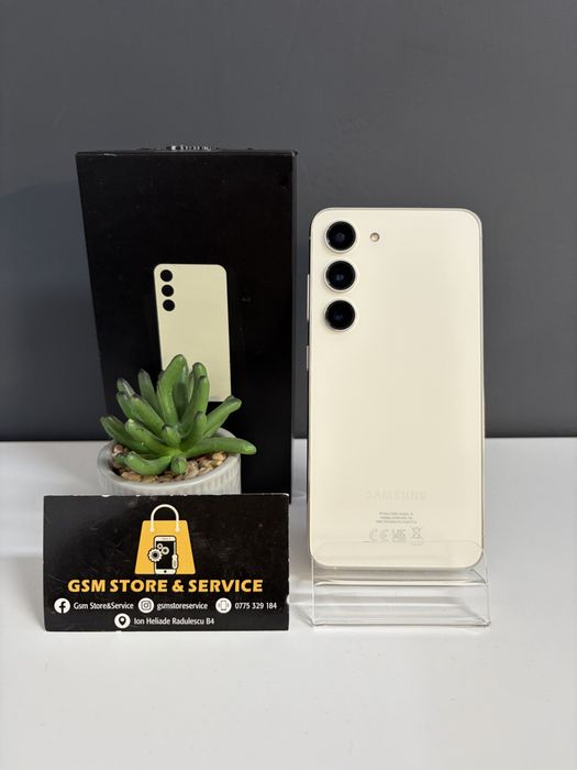 Samsung Galaxy S23 128Gb Cream 2 Ani Garantie Gsm Store&Service