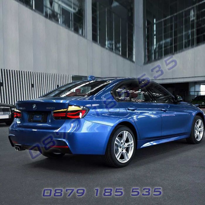 Тунинг опушени LED стопове BMW 3 F30 12-18 тонирани лед бмв ф30