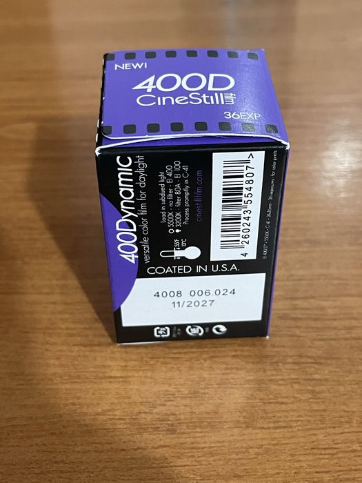 Rolă Film CineStill 400D