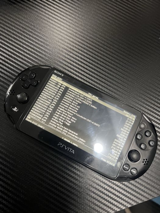 Consola Playstation Vita PS VITA modat cu card memorie 128gb si PKGJ