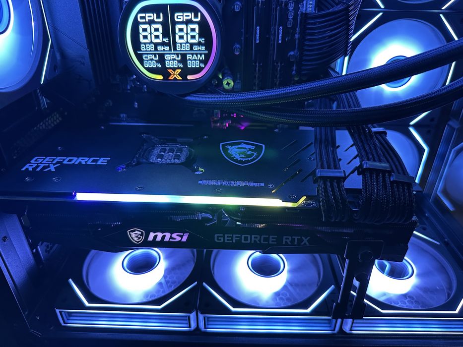Nvidia GeForce RTX 3080 Msi Gaming Z Trio 10GB GDDR6X LHR