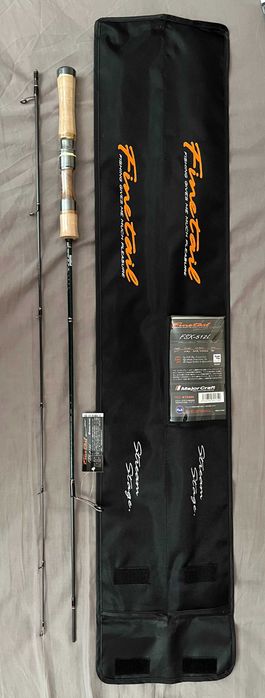 Продавам въдица MAJOR CRAFT Finetail FSX-512L 2-10gr , ЧИСТО НОВА!