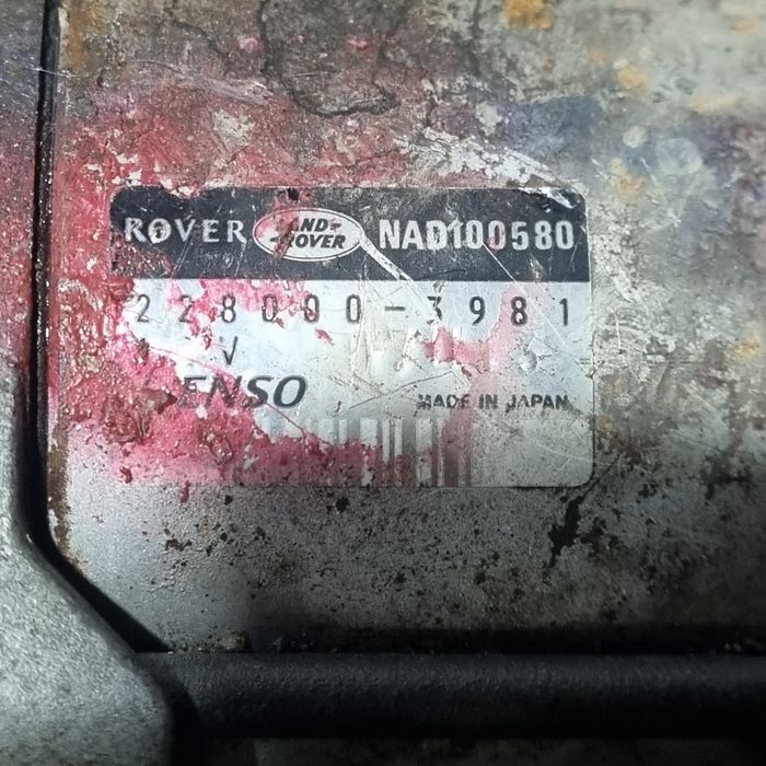 Electromotor Land Rover Freelander 1 2.0 Diesel - Rover 1998 - 2006 82kW 98CP 1994CC Manuala 20T2N (1631) Diesel 4x4 2280003981 Garantie