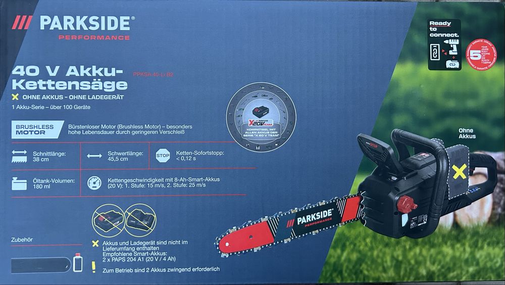 Drujba Parkside Performance 40V