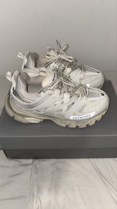balenciaga track white