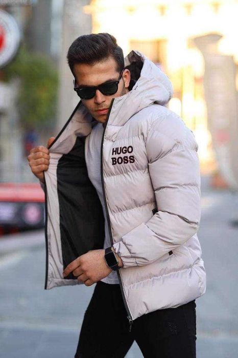 Geaca bărbați sigla cusuta