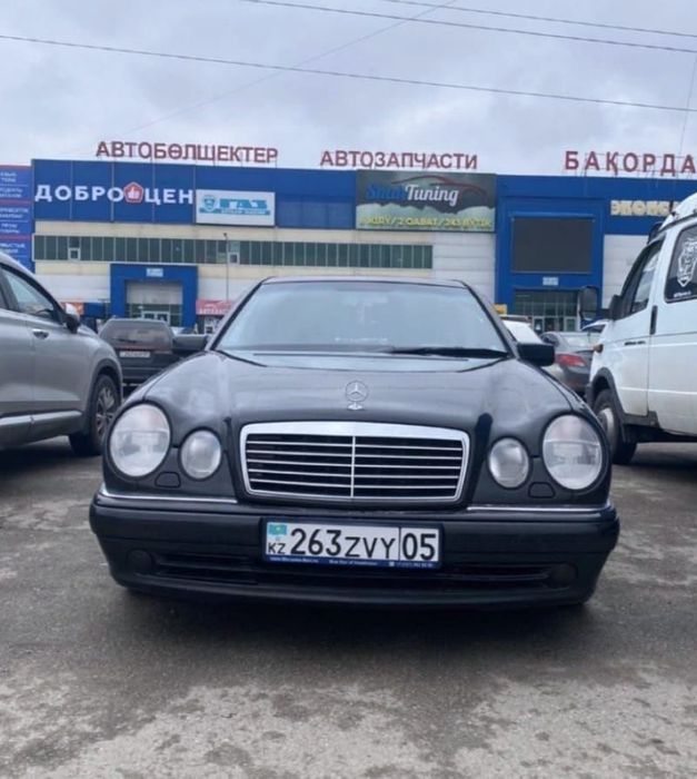 Мерседес w210 бампер фары пароги