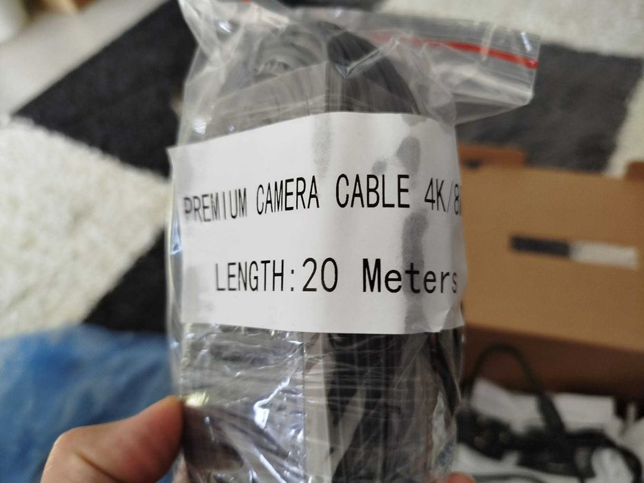Kit supraveghere video cu 4 camere infrarosu 60 metri 2 MP Full HD ENVIO AESS-KIT4CHENVZET60H200HDD