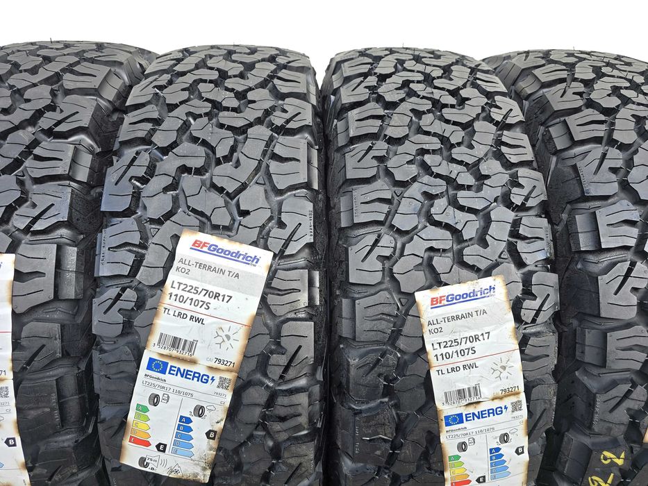 4бр. 225/70/17 BFGoodrich All Terrain T/A- нови