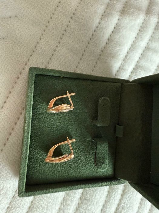 Серьги золотые 585 проба