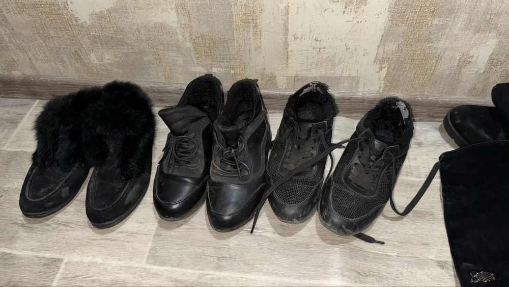 зимняя женская обувь