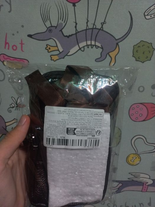 кожаная барсетка/сумка