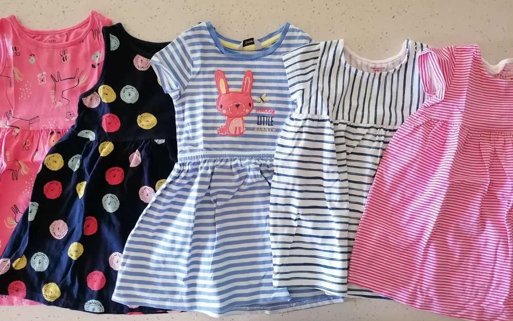 Продавам използвани детски дрешки. На марките Next, George и др.