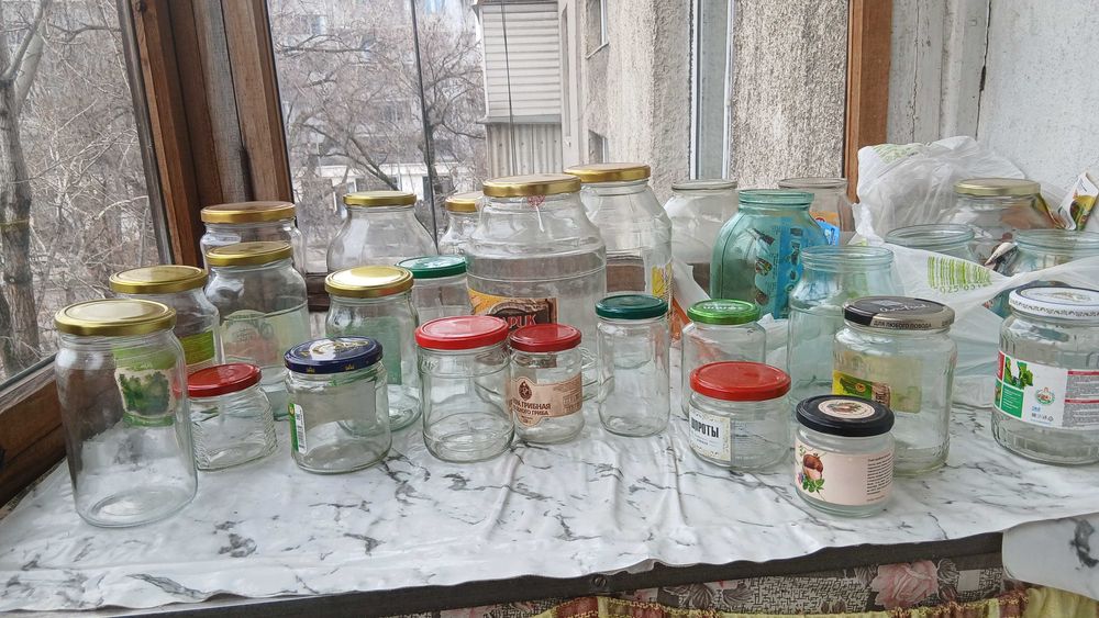 Банки стеклянные