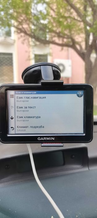 Навигация  за офроуд 4,3 инча Гармин 2475 с нови карти на България