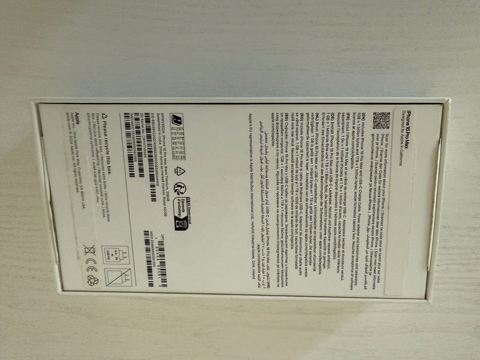 iPhone 16 Pro Max 256 Natural Titanium
