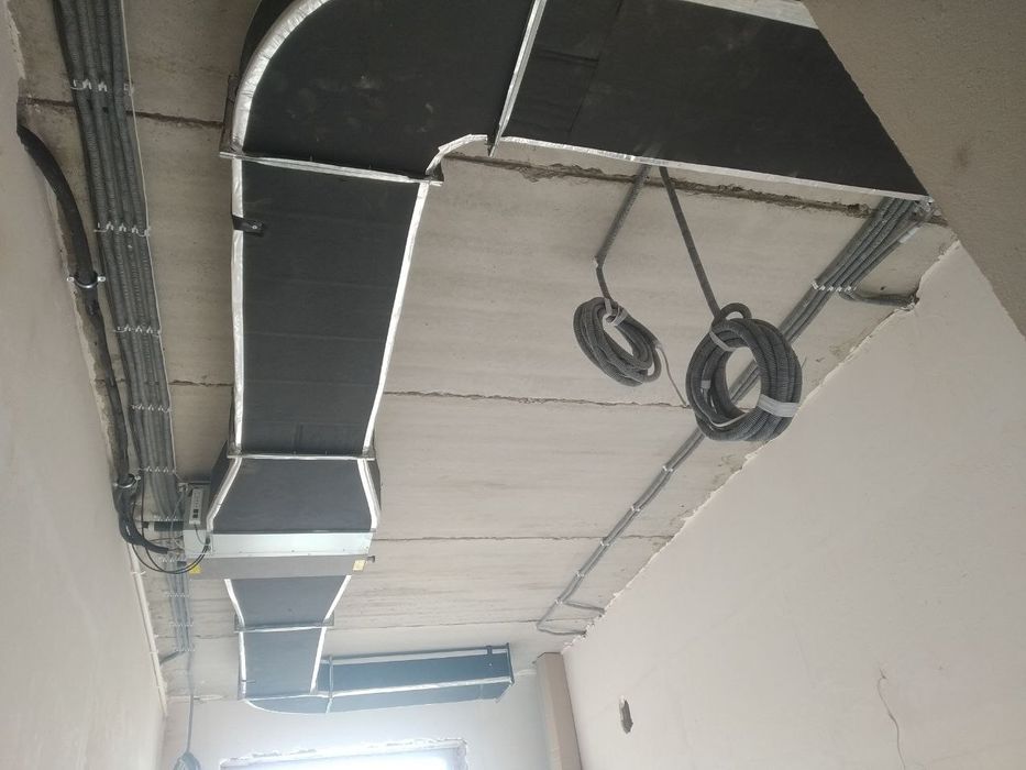 Установка систем центрального кондиционирования