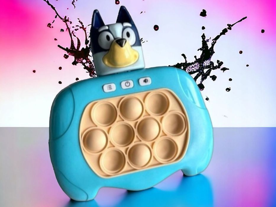 Поп ит игра Блуи и Бинго, Pop it quick push game Bluey & Bingo