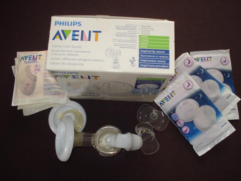 Помпа Авент + протектори + 6 подплънки Авент