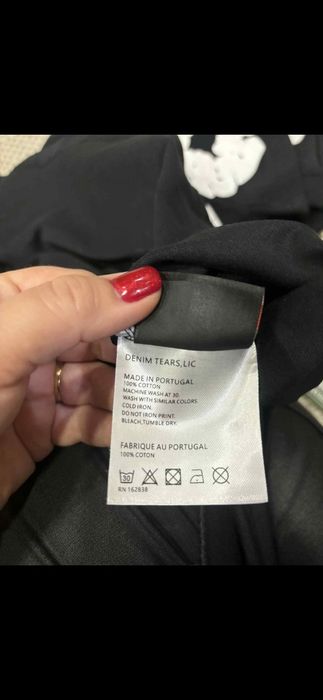 Set Denim Tears M nou cu eticheta