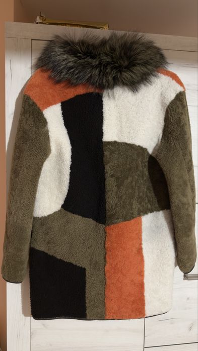 Дамско палто от естесвен косъм