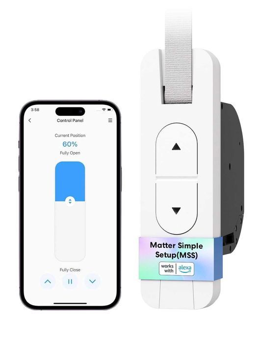 Înfășurator de curea pentru jaluzele Meross Matter Smart WiFi MRS200MA