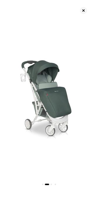 Carucior Euro Cart Volt Pro 0-36 luni, Jungle verde