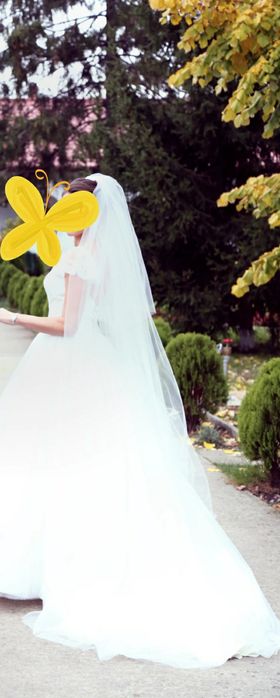 Rochie superba White Pearl