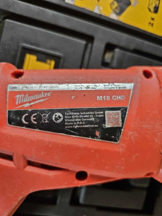 Rotopercutor milwaukee m18CHD