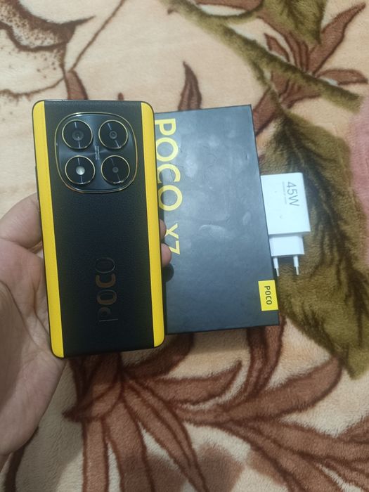 Xiaomi Poco X7 5G 12+12/512GB Black Igravoy Karobka Holati Yaxshi Zor