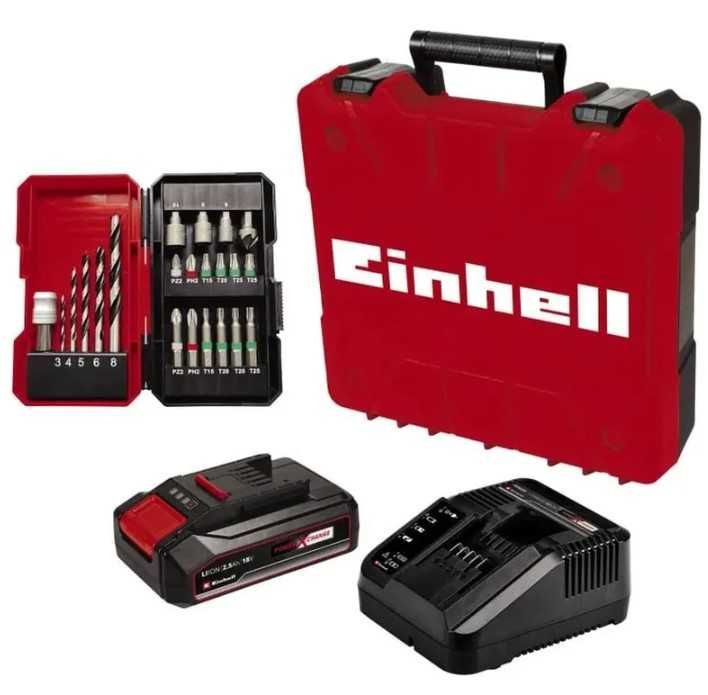 Ударный шуруповерт Einhell TE-CD 18/2 Li-i +22 1x2.5Ah