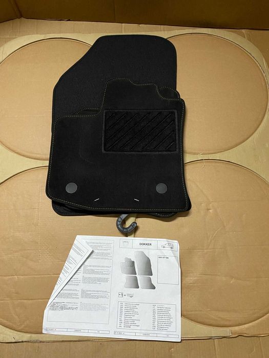 Set covorase presuri noi premium Dacia Dokker originale 8201677586