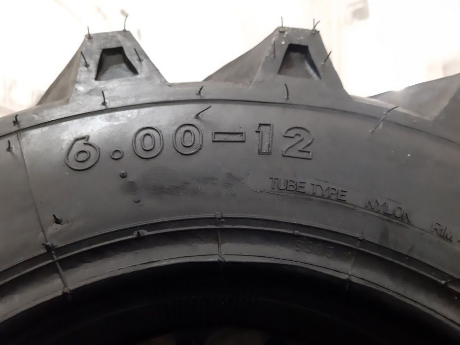 Cauciucuri noi 6.00-12 Anvelope de tractiune pt tractor japonez