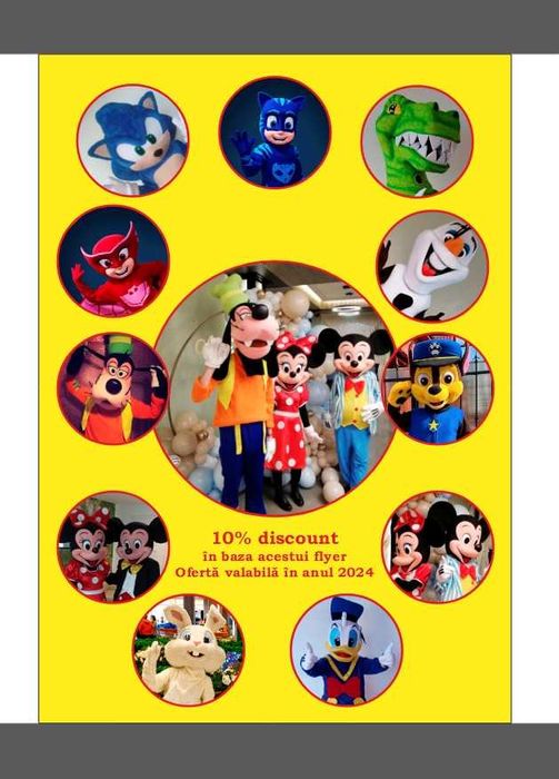 Cele mai vesele și exotice mascote