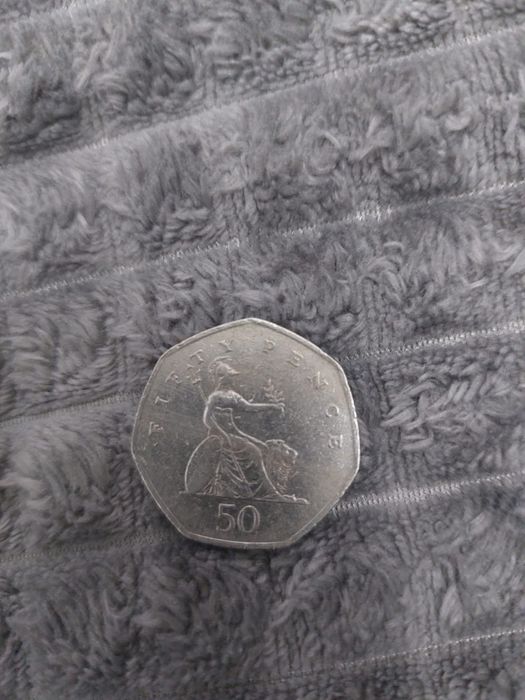 Moneda 50 pence 1997 Elizabeth