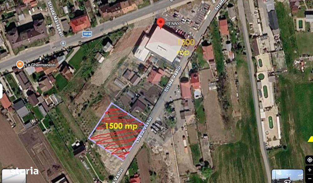 Teren intravilan 750 mp – Snagov, Ghermănești – lângă Penny